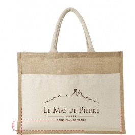 Les sacs en jute sont arrivés au Mas de Pierre